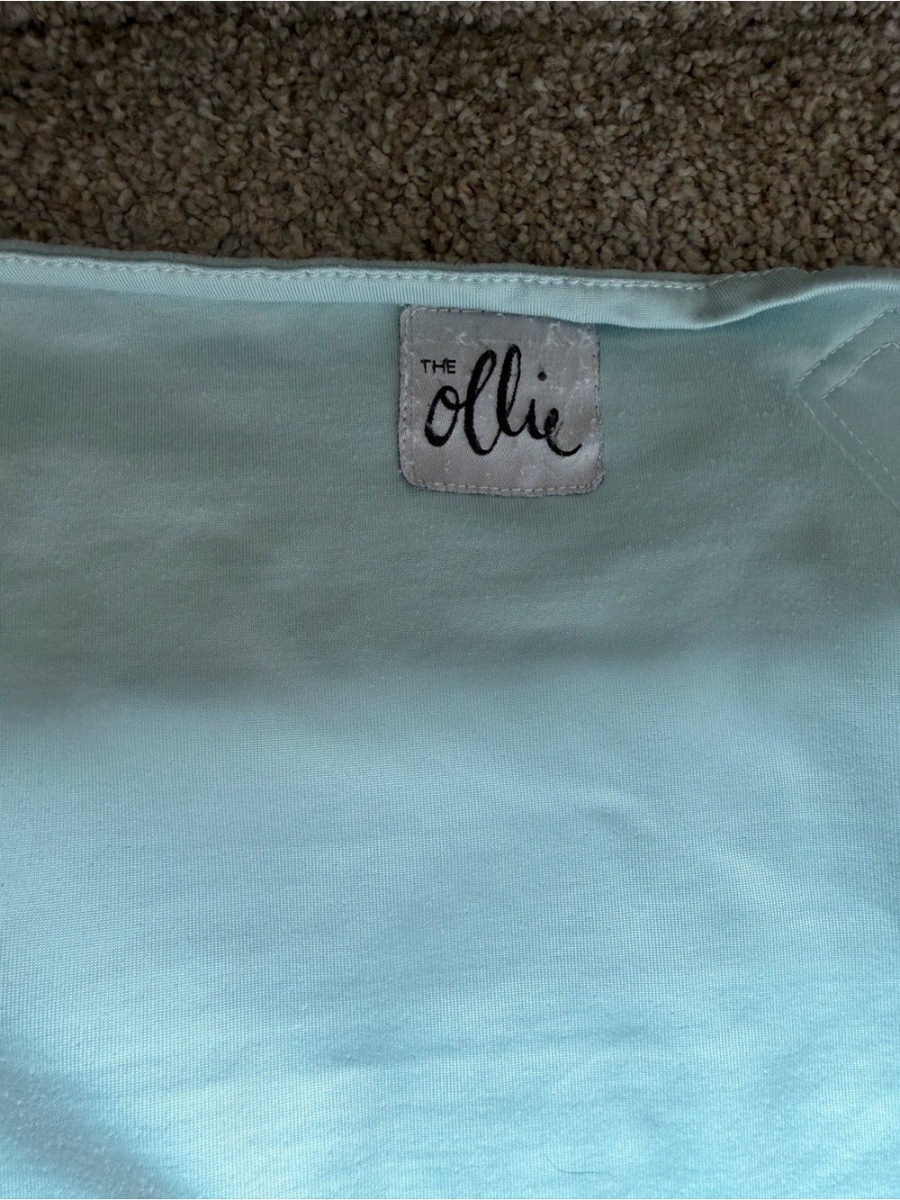 The Ollie Mint Green Kids Mini Skirt